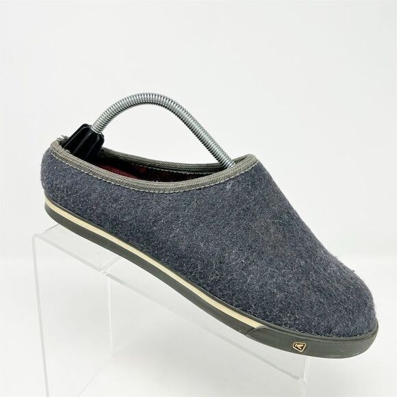 KEEN Men\'s Belltown Slipper Gray Blue Wool Felt Size 9 Casual Slip-On Shoes main image 8